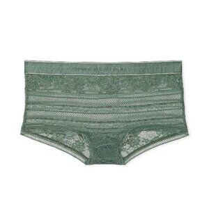 ⬇️ TAKE 20% OFF - NWT - Victoria’s Secret Cotton Logo Lace Boyshort Panty